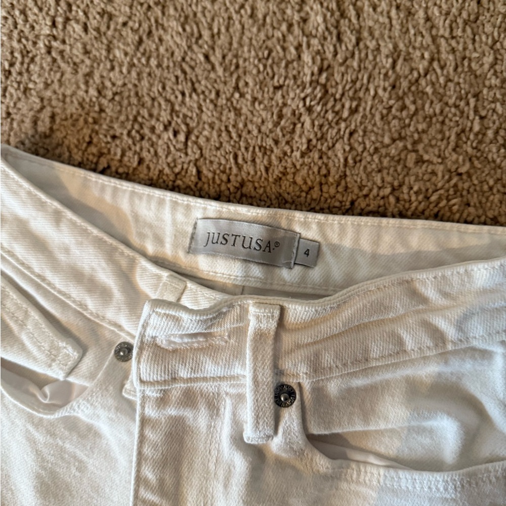 Nordstrom Women's High Rise Jeans - White